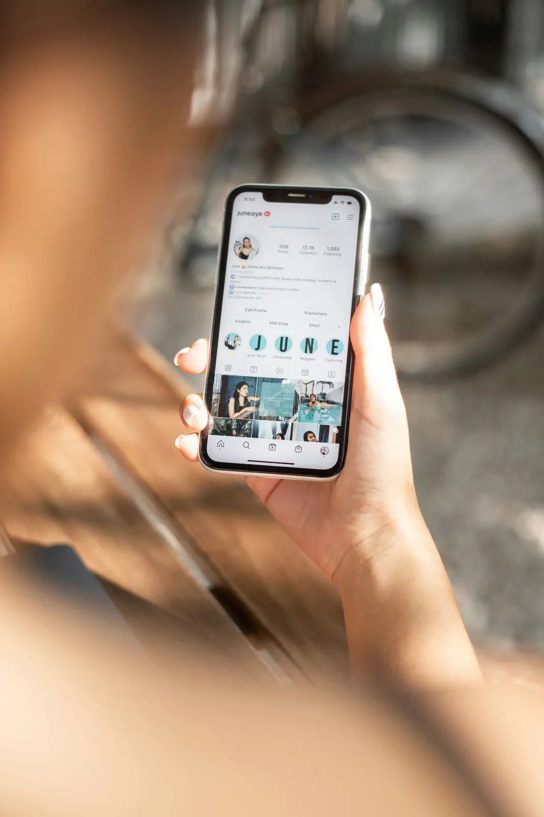 Halaman Profil Akun Instagram (credit: unsplash)