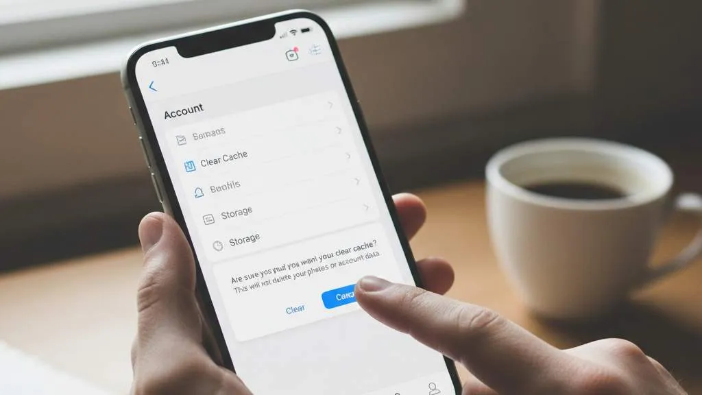 Manfaat Menghapus Cache Instagram (c) Ilustrasi AI