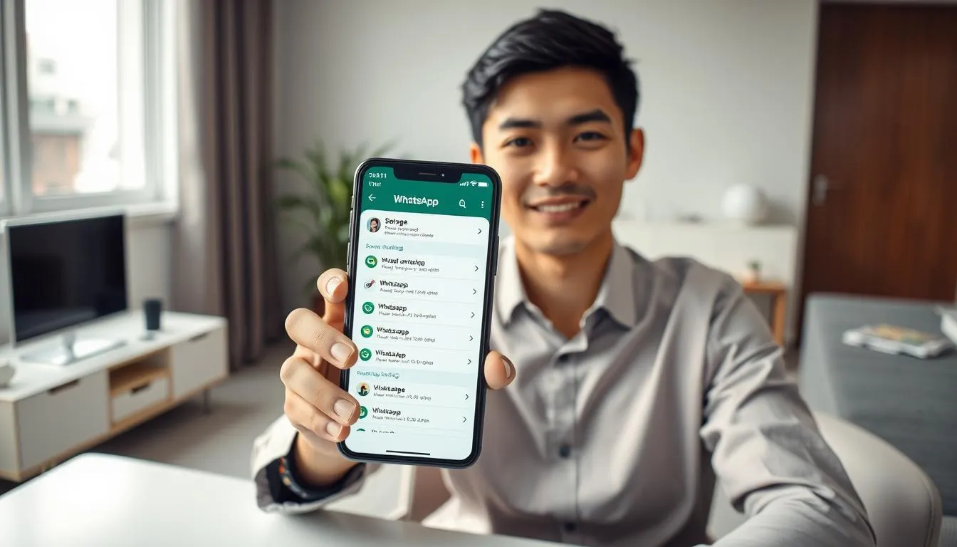 Cara Menghapus Cache WhatsApp Secara Otomatis (c) Ilustrasi AI
