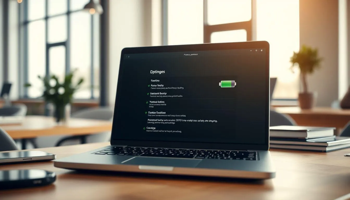 Pengertian dan Pentingnya Menghemat Baterai Laptop (credit:Iamge by AI)