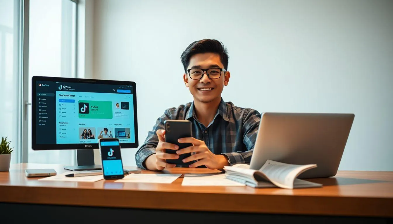 Syarat dan Ketentuan Menjadi Afiliator TikTok (c) Ilustrasi AI