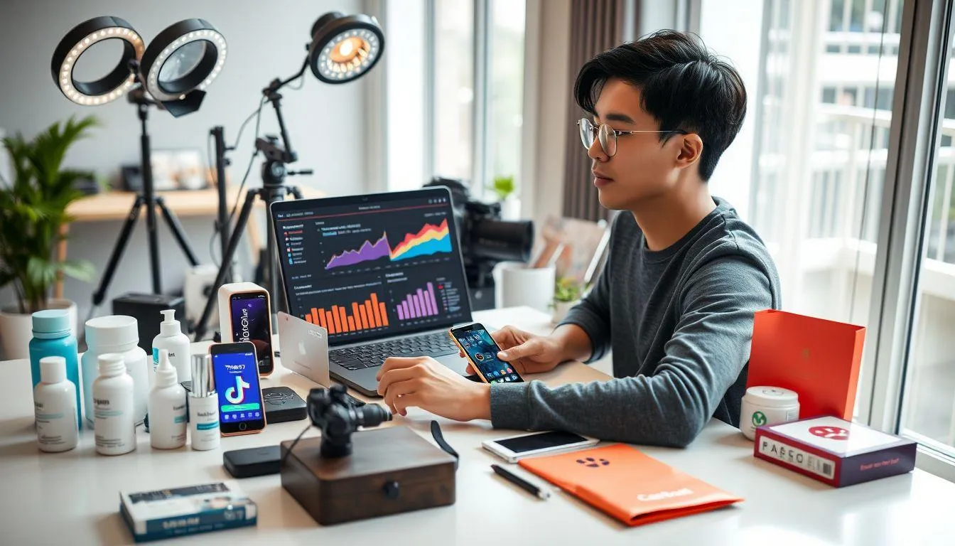 Tips Memaksimalkan Penghasilan dari TikTok Affiliate (c) Ilustrasi AI