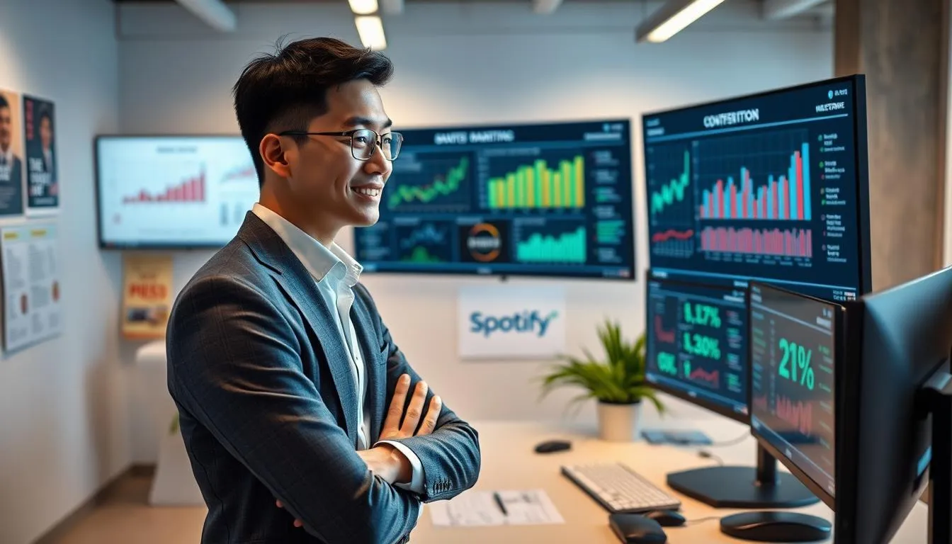 Tantangan Menjadi Agen Spotify (c) Ilustrasi AI