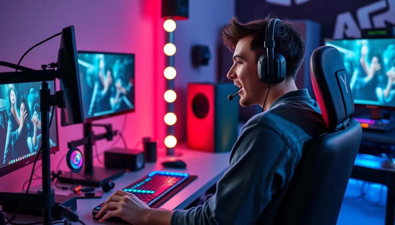 Strategi Membuat Konten Gaming yang Menarik (credit:Image by AI)