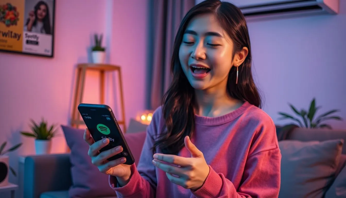 FAQ Seputar Fitur Karaoke Spotify (c) Ilustrasi AI