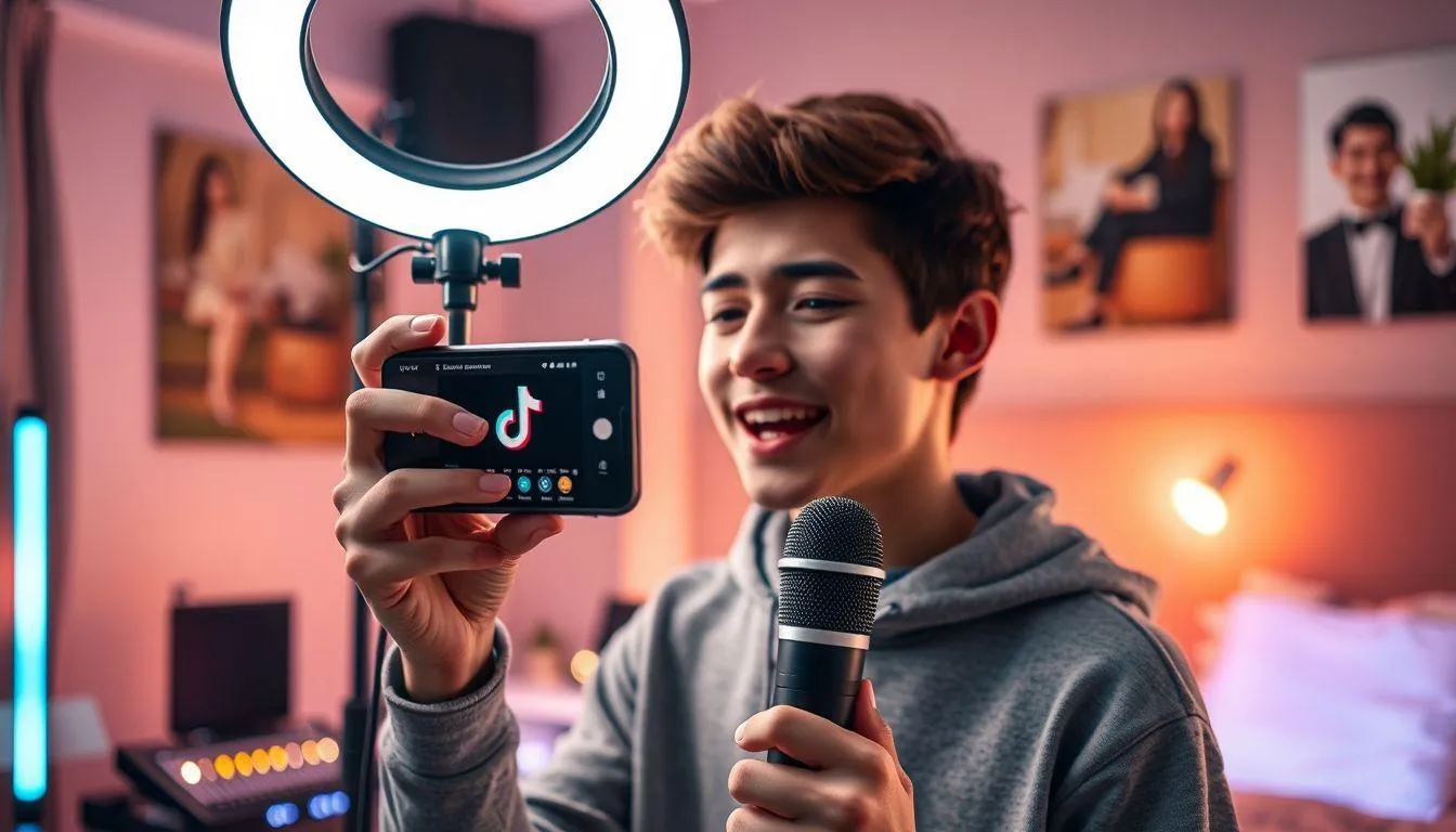 Pengertian dan Konsep Karaoke di TikTok (c) Ilustrasi AI