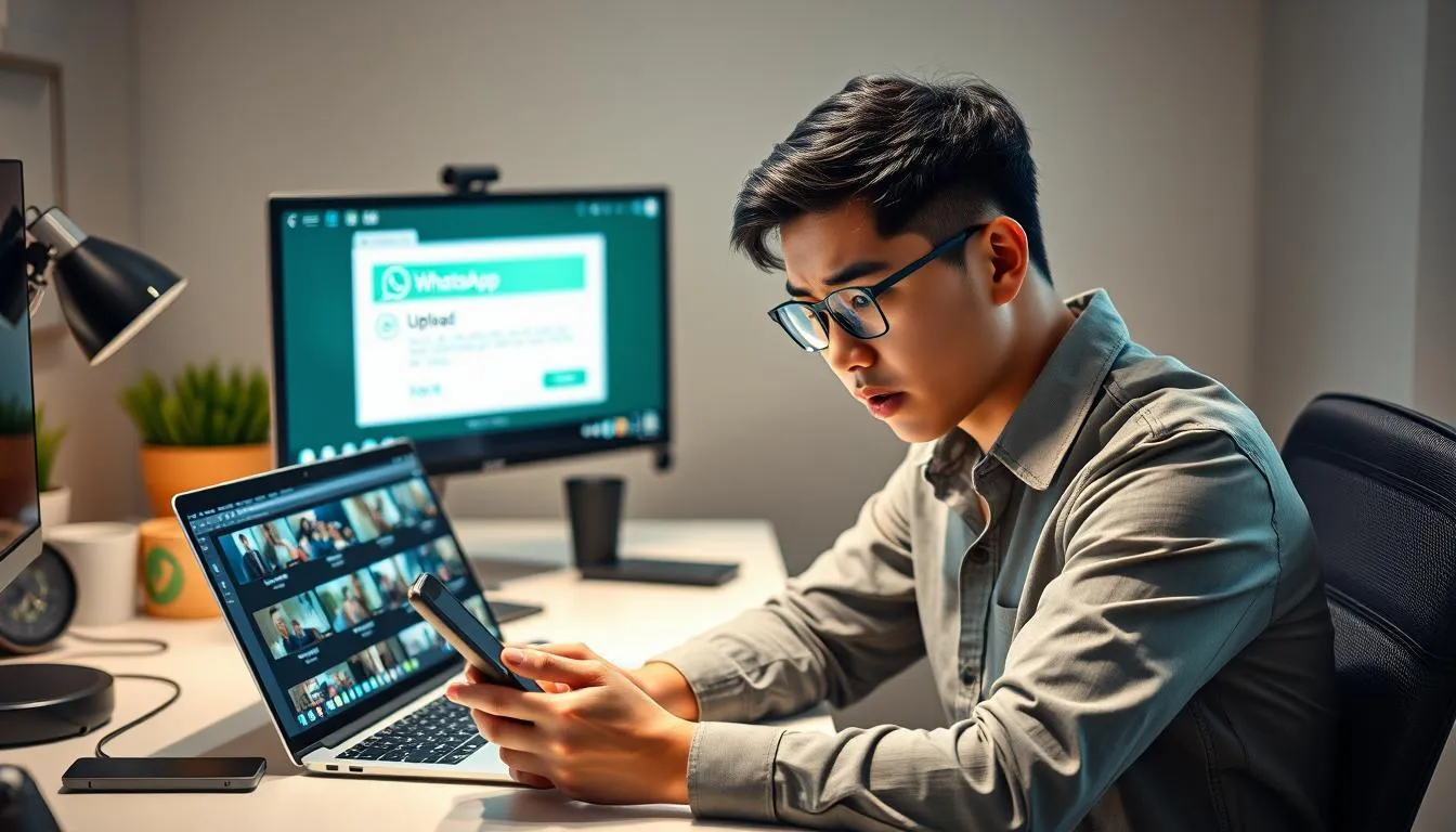 Memahami Batasan Pengiriman Video di WhatsApp (c) Ilustrasi AI