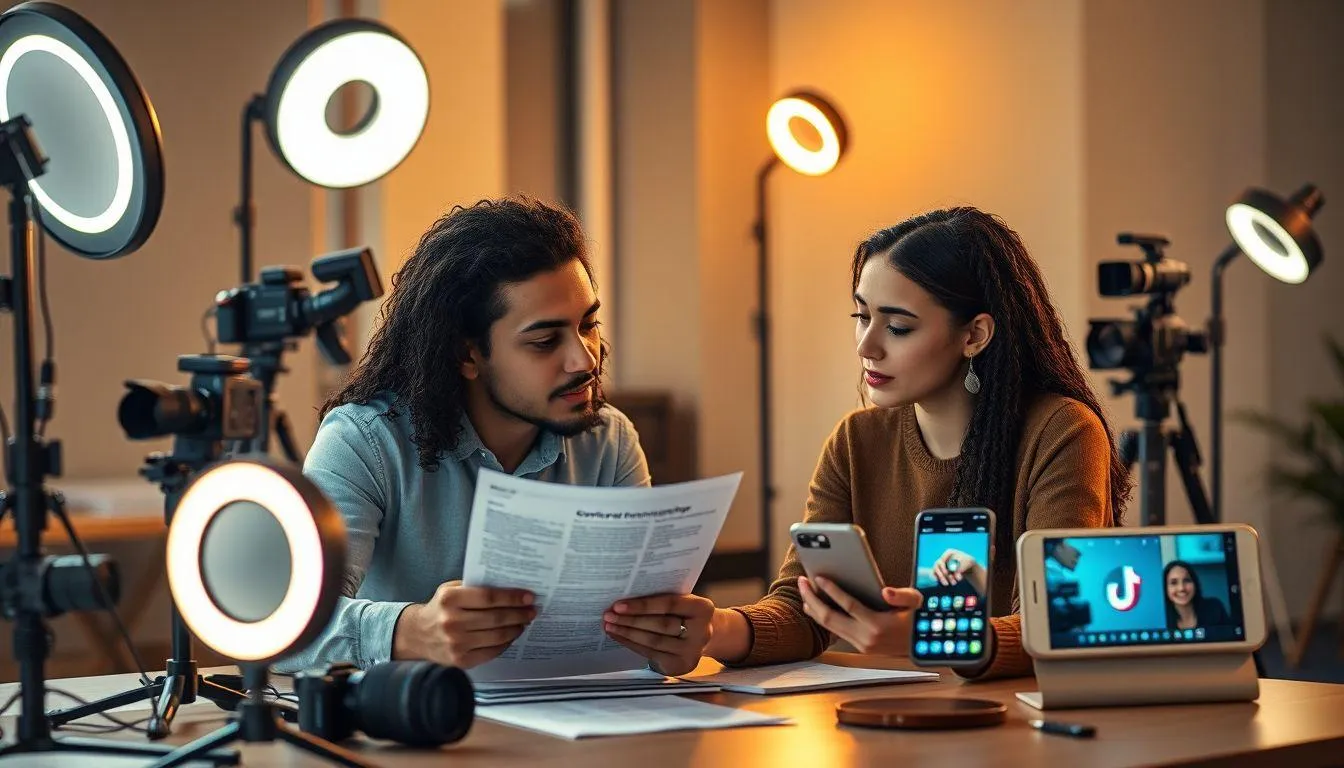 Tips Sukses Kolaborasi di TikTok (c) Ilustrasi AI