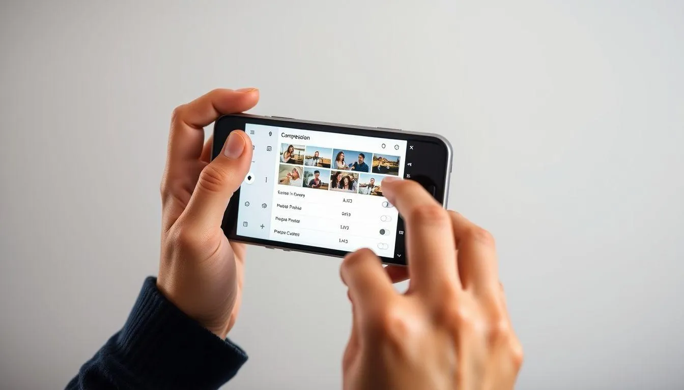 Cara Kompres Foto di HP Menggunakan Aplikasi Compress Image Size (c) Ilustrasi AI