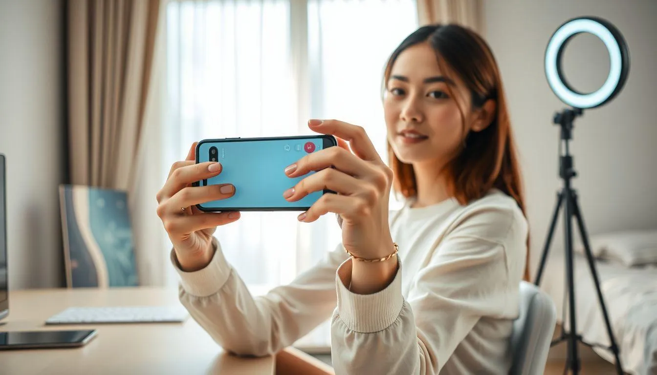 6 Langkah Cara Live di TikTok untuk Pemula (c) Ilustrasi AI