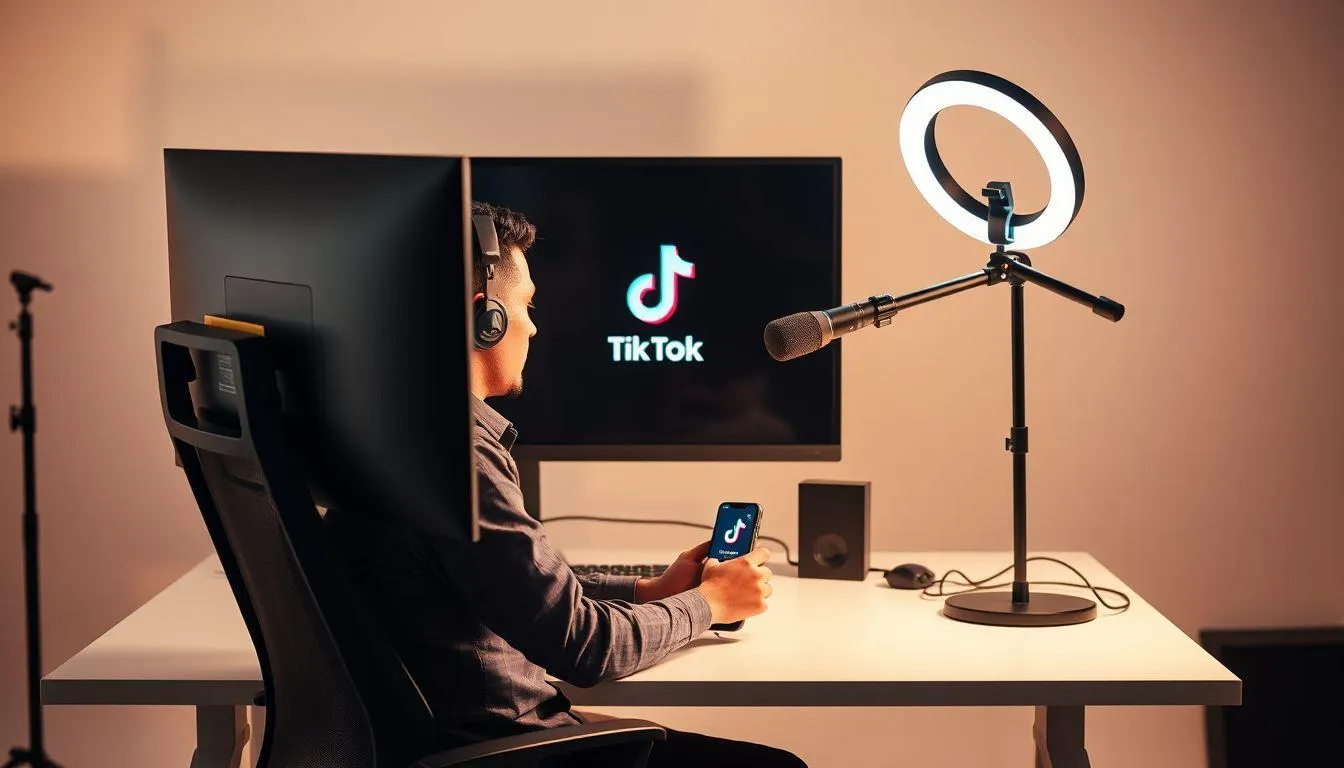 Persyaratan Live Streaming TikTok di PC (credit:Image by AI)