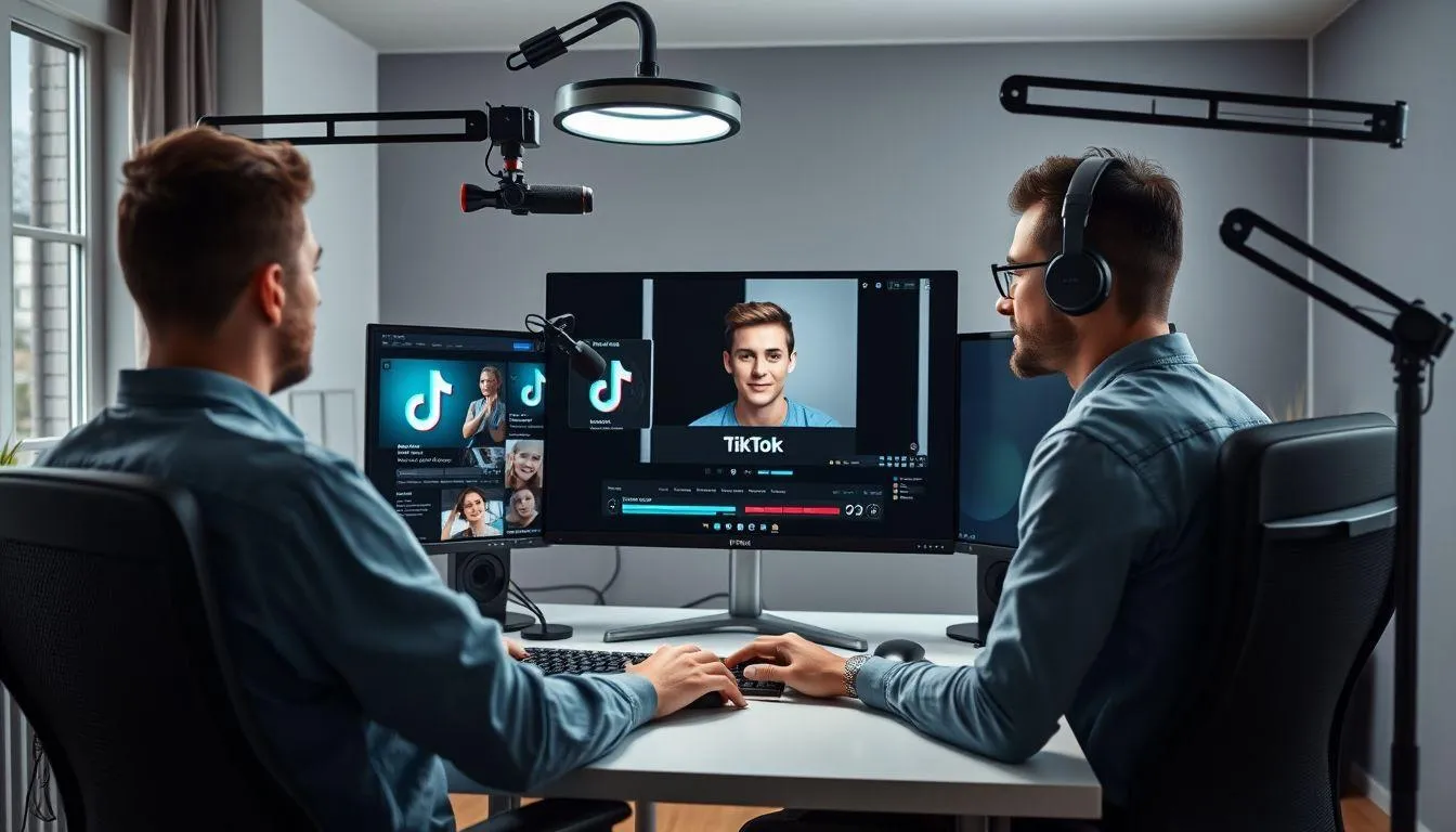 Langkah-langkah Menggunakan TikTok Live Studio (credit:Image by AI)