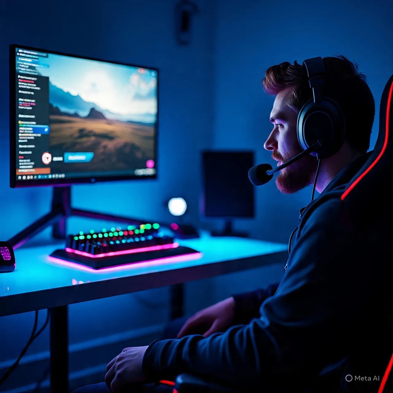 Cara Live di TikTok Sambil Main Game Melalui HP (c) Ilustrasi AI