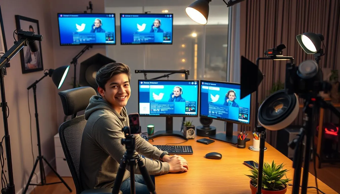 Pengertian Live Streaming Twitter (c) Ilustrasi AI