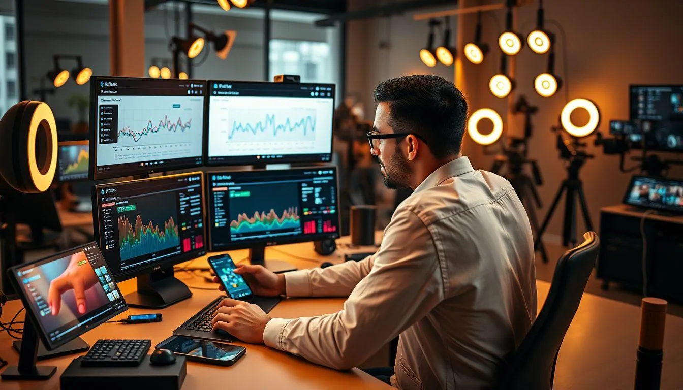 Analisis Performa Live Streaming (c) Ilustrasi AI