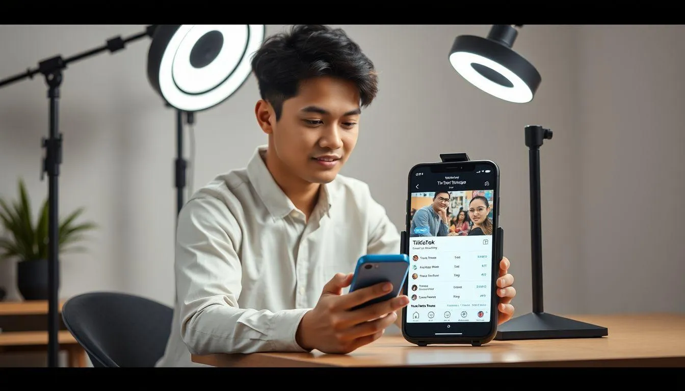 Syarat dan Ketentuan Live TikTok (c) Ilustrasi AI