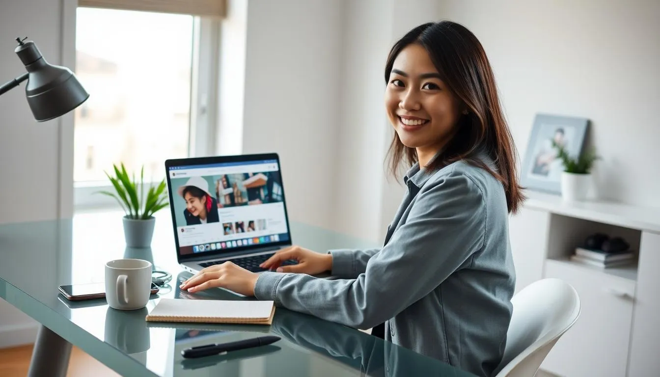 Cara Log Out Instagram di Komputer (c) Ilustrasi AI