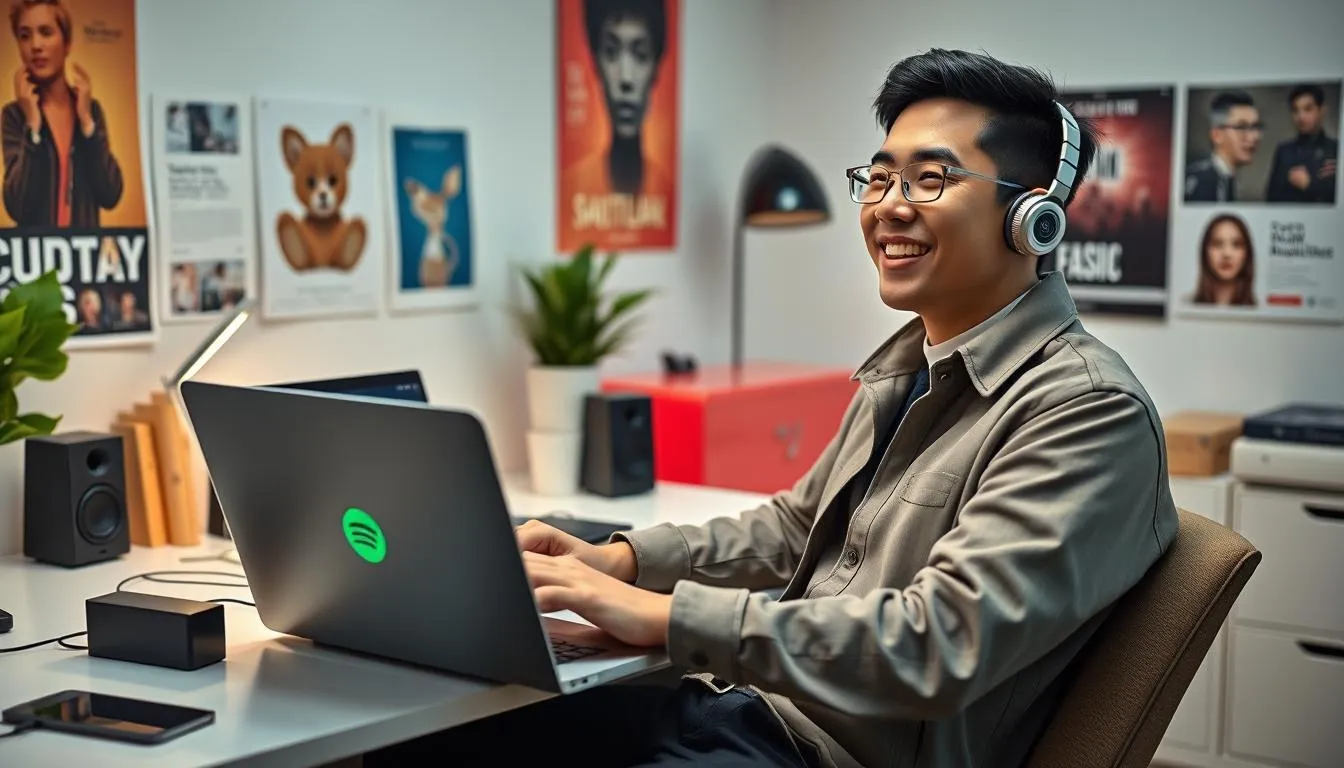 Tips Memaksimalkan Penggunaan Spotify di Laptop (c) Ilustrasi AI