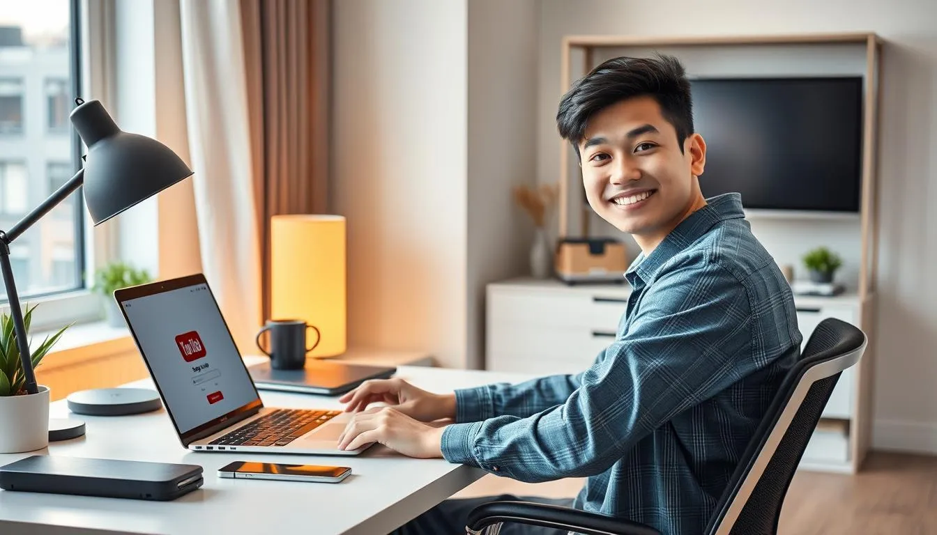 Cara Membuat Akun YouTube Baru (c) Ilustrasi AI