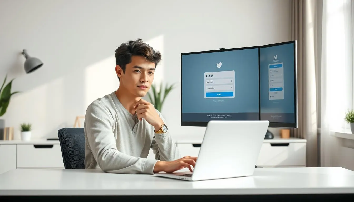 Cara Membuat Akun Alter di Twitter (c) Ilustrasi AI