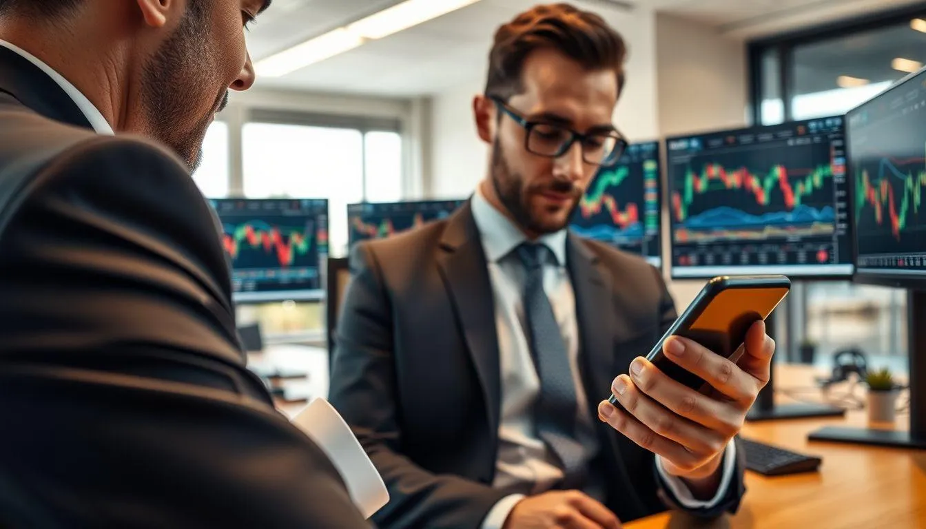 Menggunakan Fitur Advanced dalam Aplikasi Trading (c) Ilustrasi AI