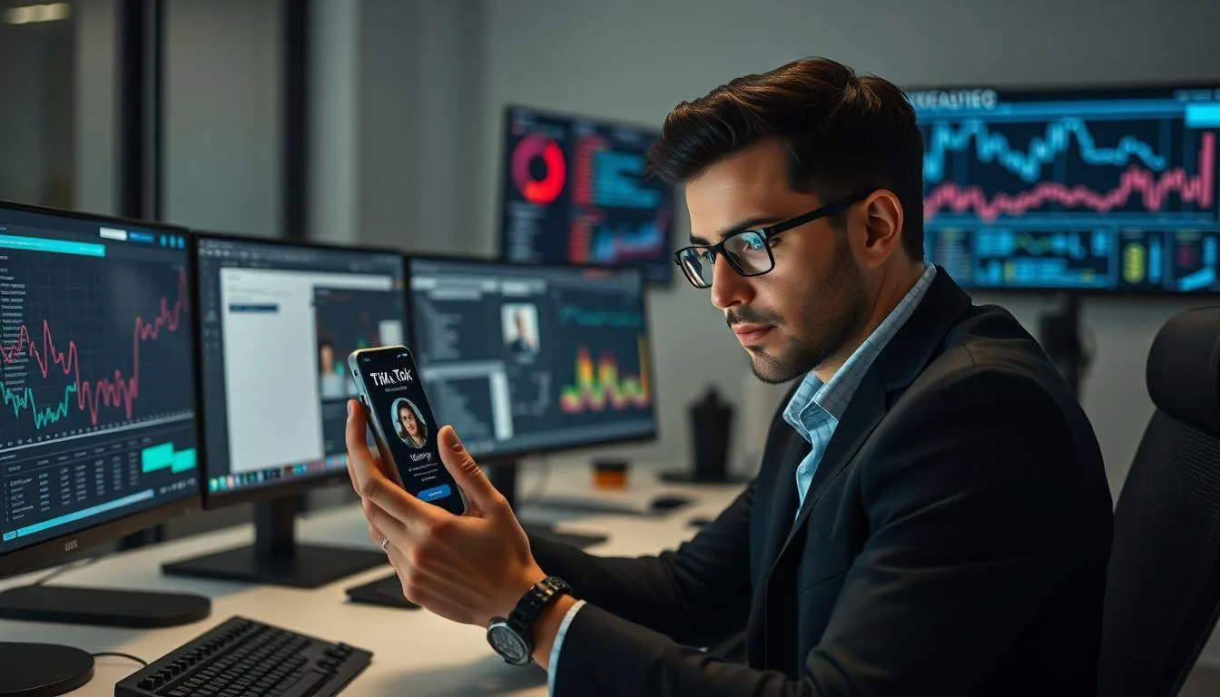 Pengertian dan Karakteristik Akun TikTok Fake (c) Ilustrasi AI