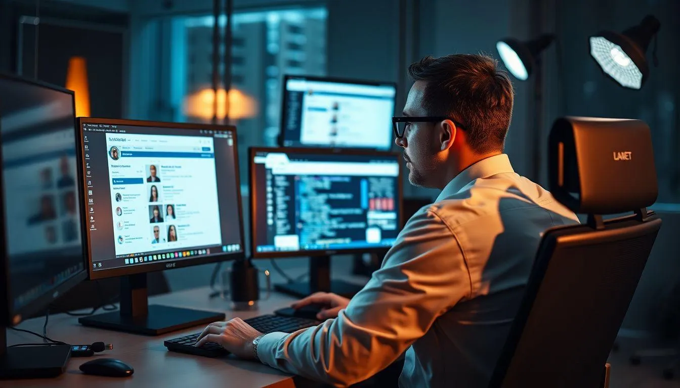 Metode Analisis Profil dan Konten (c) Ilustrasi AI