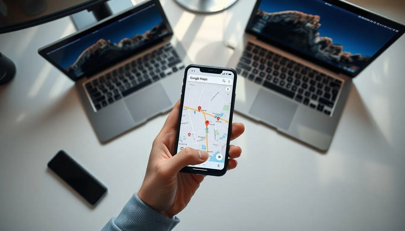 Melacak HP dengan Google Maps Melalui Riwayat Lokasi (c) Ilustrasi AI