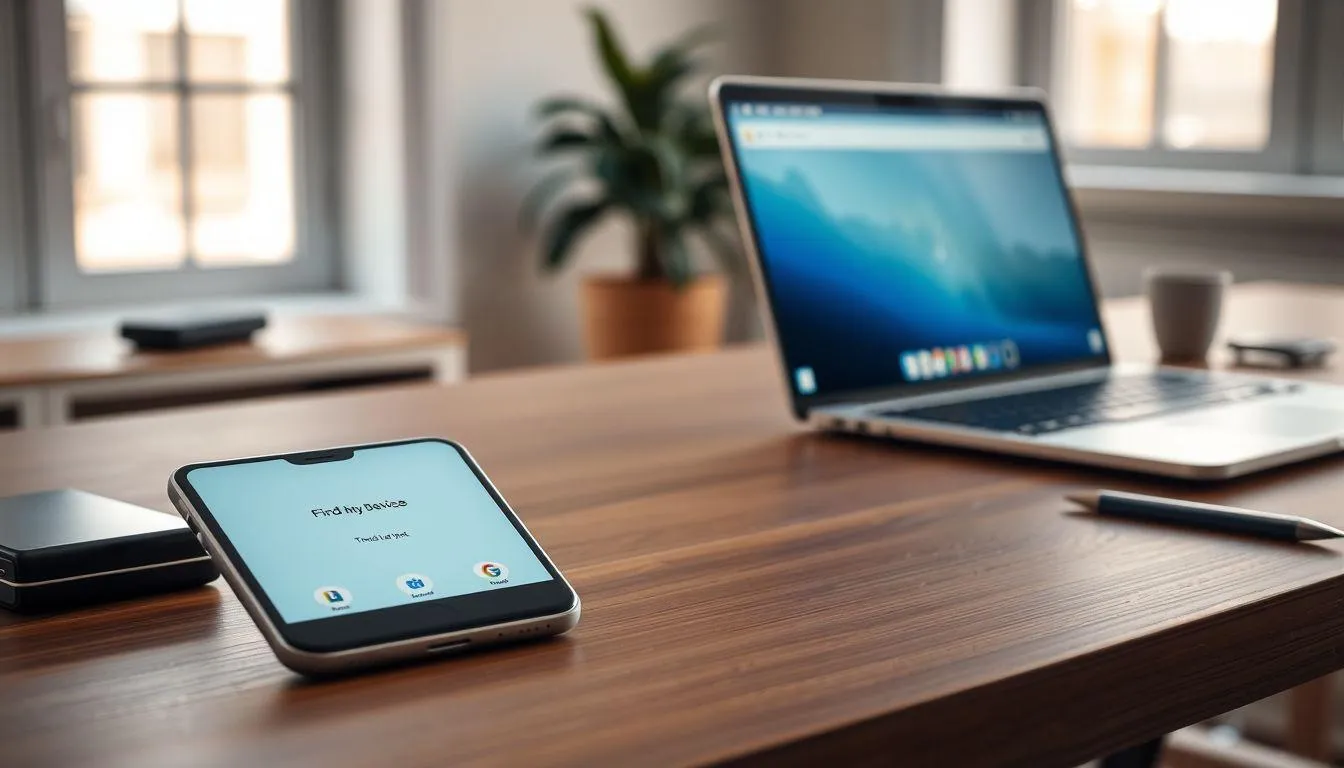Melacak HP dengan Google Find My Device (c) Ilustrasi AI