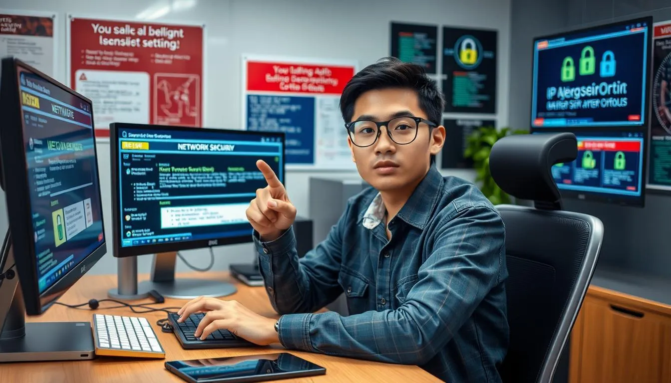 Aspek Hukum dan Etika Pelacakan IP (c) Ilustrasi AI