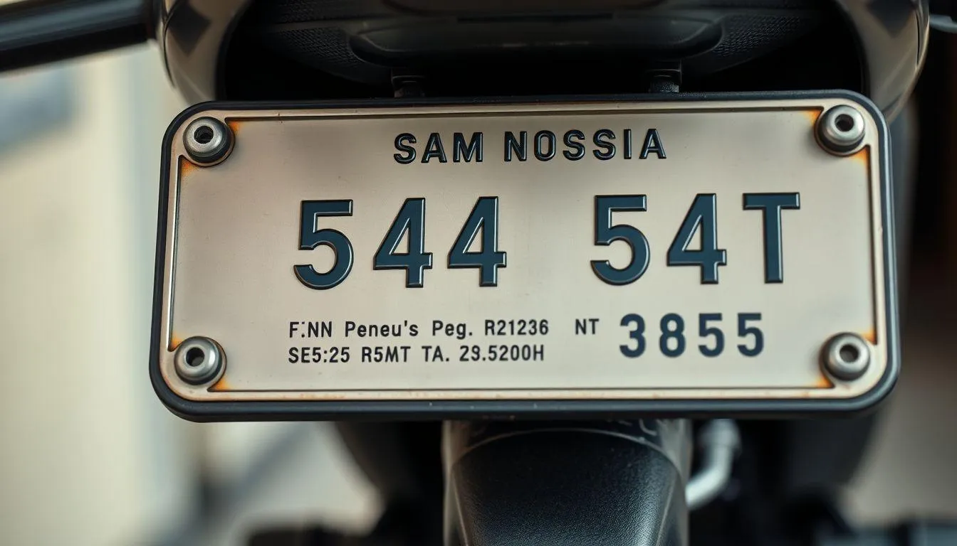 Pengertian Pelacakan Motor Melalui Plat Nomor (c) Ilustrasi AI