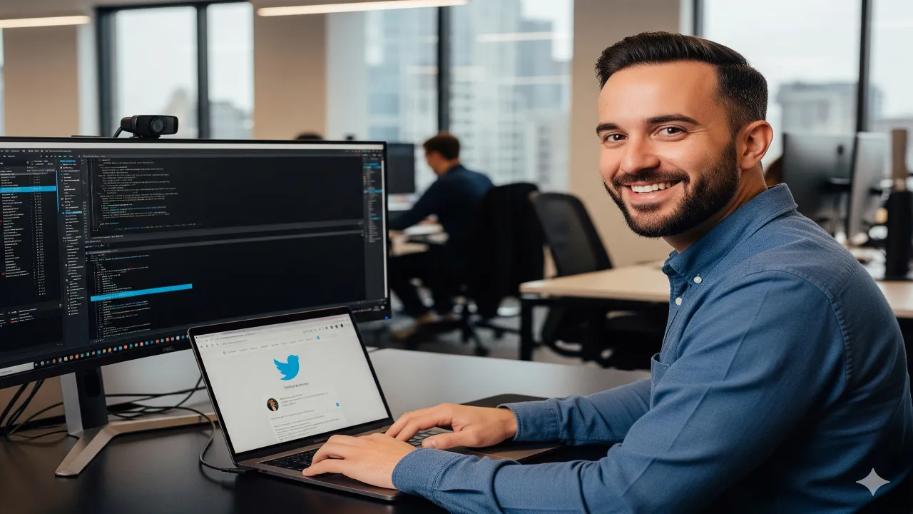 Tips Mengelola Email Twitter (c) Ilustrasi AI