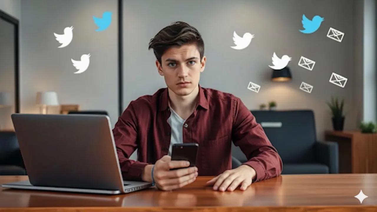 FAQ Seputar Alamat Email Twitter (c) Ilustrasi AI