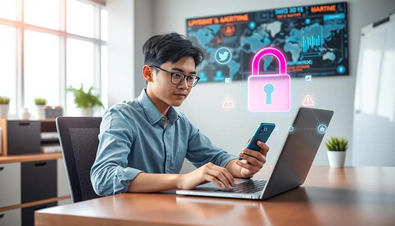 Keamanan Alamat Email Twitter (c) Ilustrasi AI