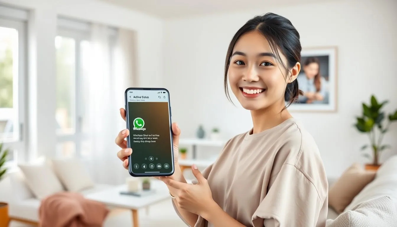 Cara Melihat Arsip Status WhatsApp (credit:Image by AI)