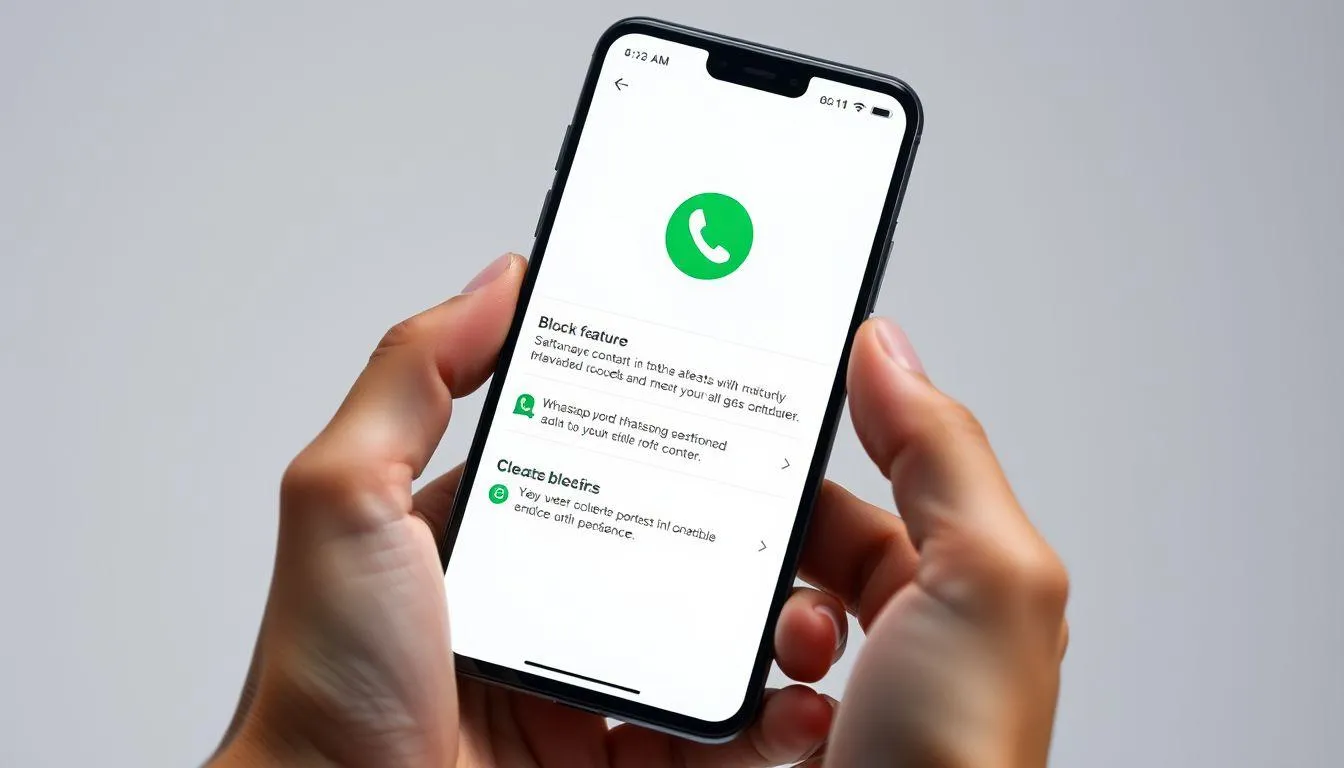Pengertian Fitur Blokir di WhatsApp (c) Ilustrasi AI