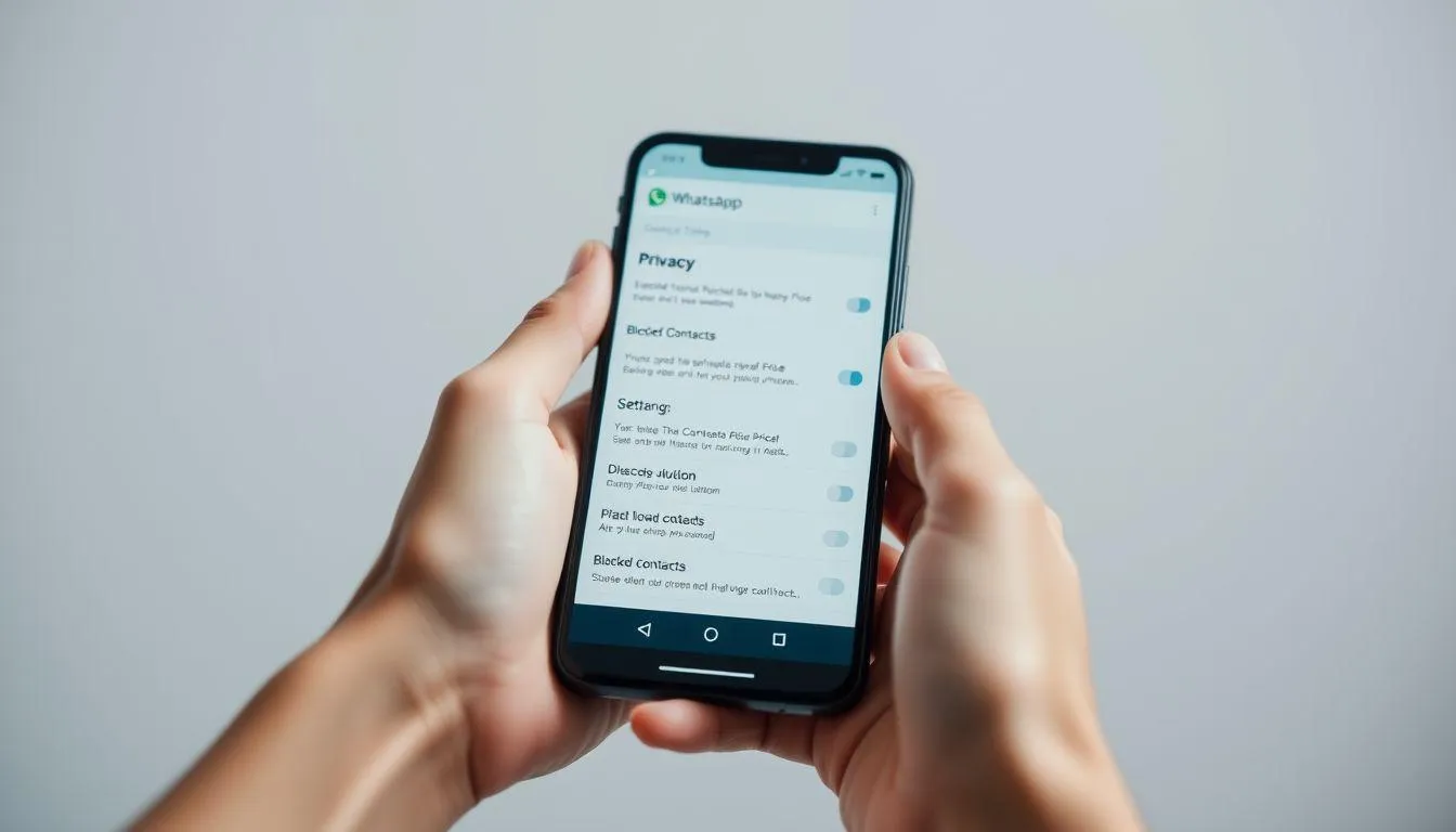 Cara Melihat Daftar Blokir di WhatsApp Android (c) Ilustrasi AI