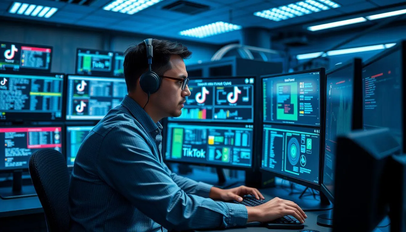 Memahami Sistem Penyimpanan Pesan TikTok (c) Ilustrasi AI