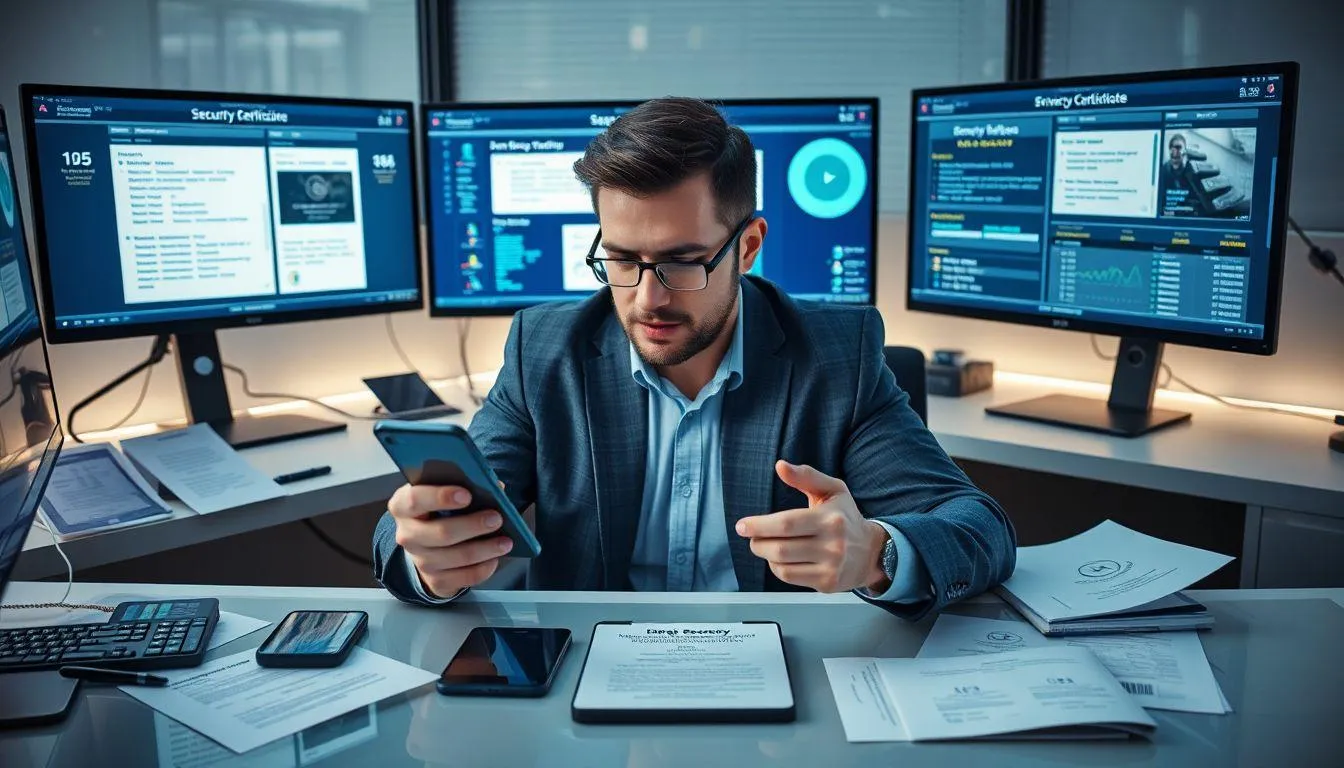 Pertimbangan Keamanan dan Privasi (c) Ilustrasi AI