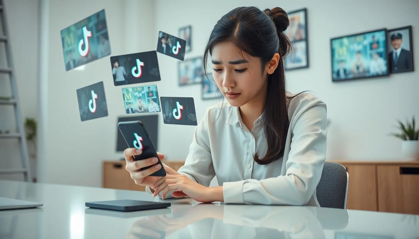 Cara Memulihkan Draf TikTok yang Hilang (c) Ilustrasi AI