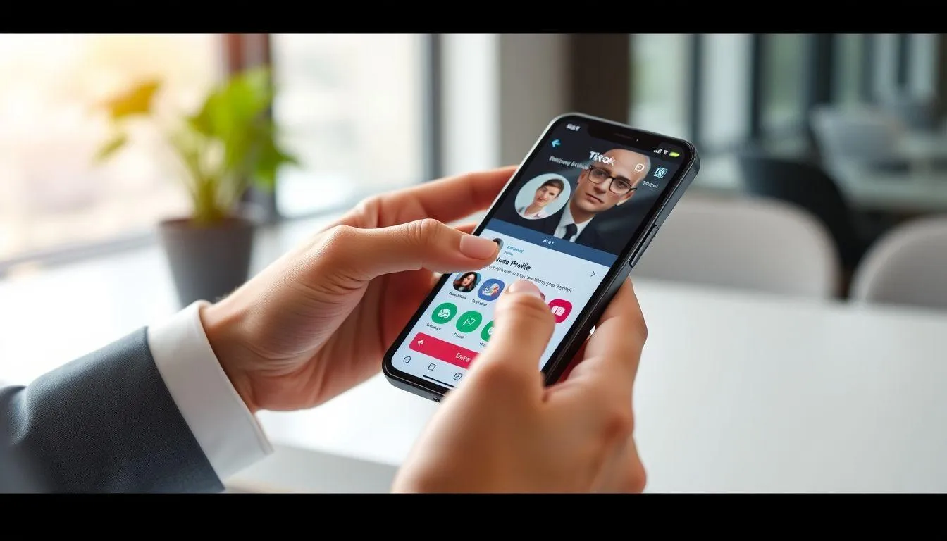 Metode Melihat Email Melalui Bio TikTok (c) Ilustrasi AI