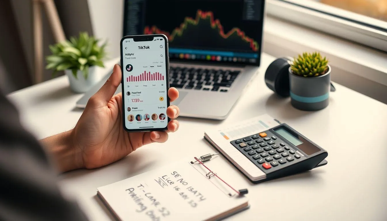 Cara Manual Menghitung ER TikTok (credit:Image by AI)