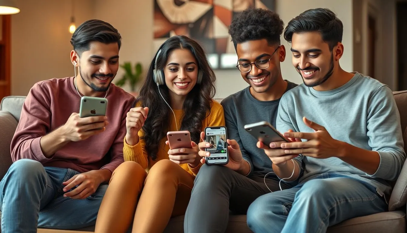 Fitur Sosial Lainnya di Spotify (c) Ilustrasi AI