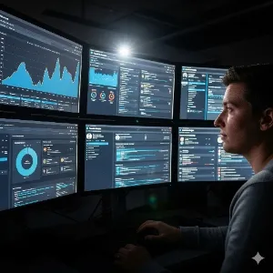 Menggunakan Fitur Twitter Analytics (c) Ilustrasi AI