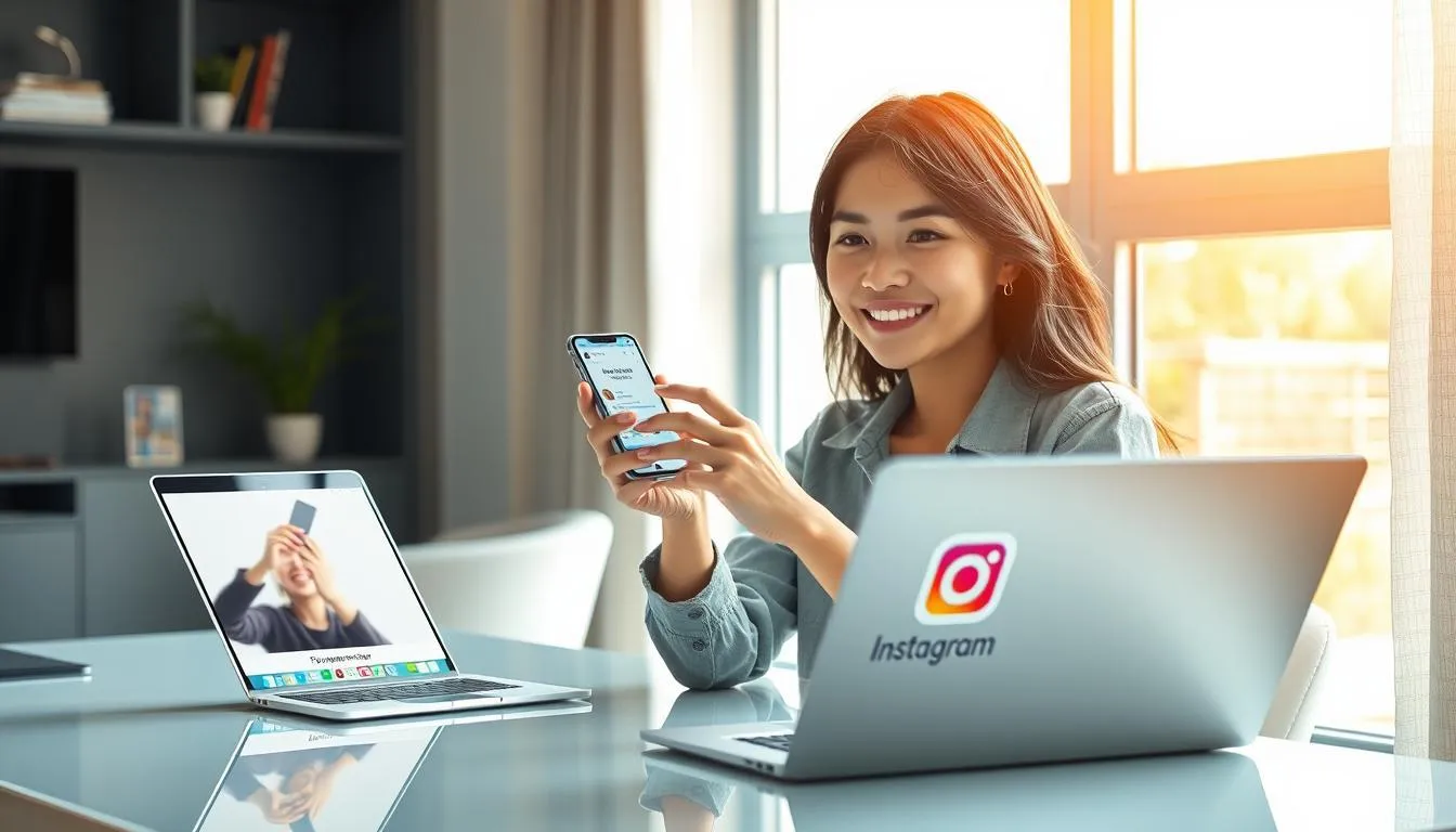 Cara Melihat Password Instagram di Android (c) Ilustrasi AI