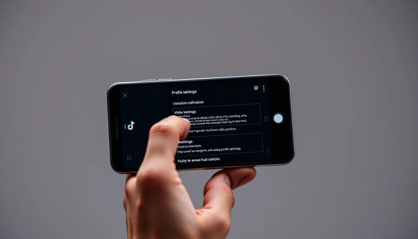 Langkah-Langkah Melihat Pelanggaran di TikTok (c) Ilustrasi AI