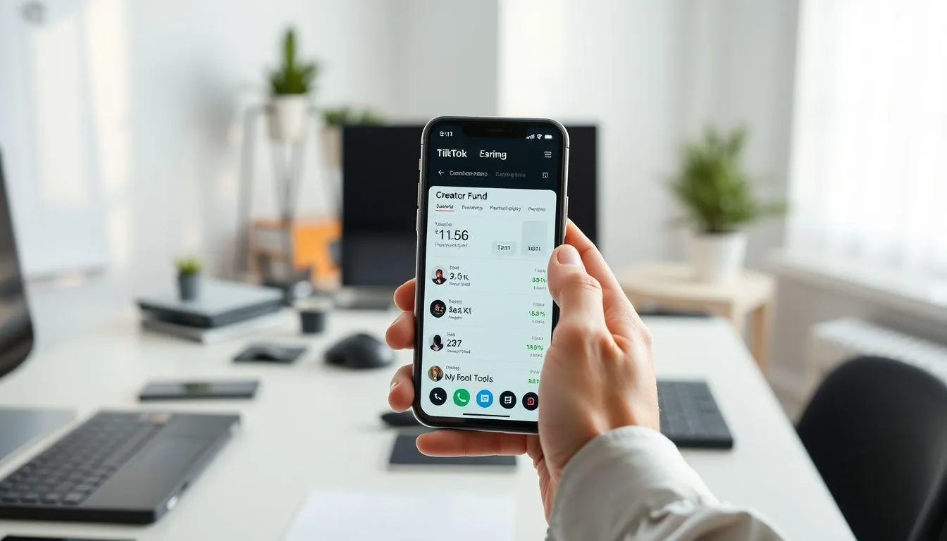 Cara Melihat Pendapatan TikTok Creator Fund (c) Ilustrasi AI