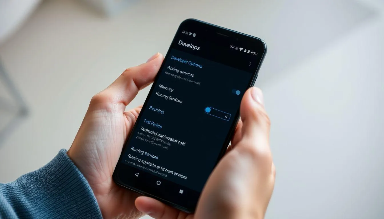 Menggunakan Developer Options untuk Cek RAM (c) Ilustrasi AI