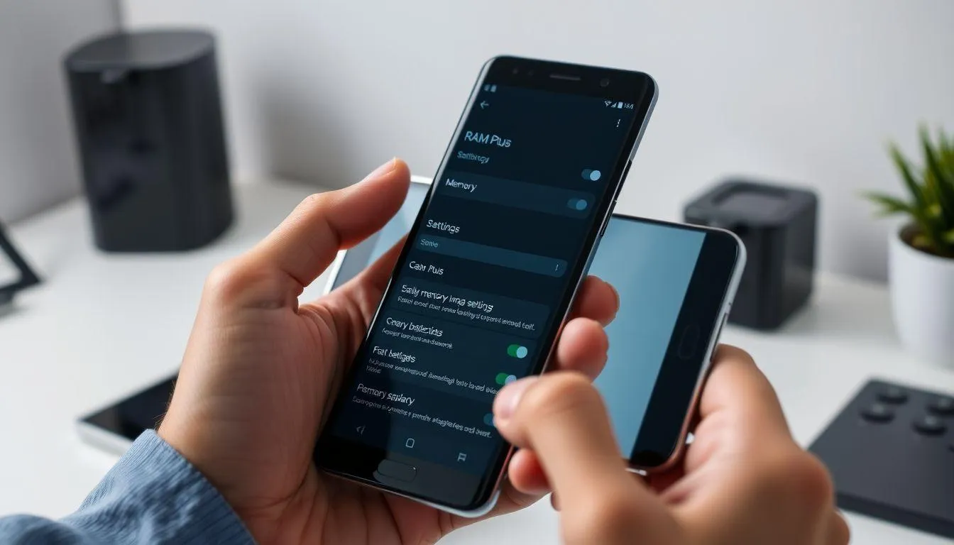 Fitur RAM Plus pada Samsung (c) Ilustrasi AI