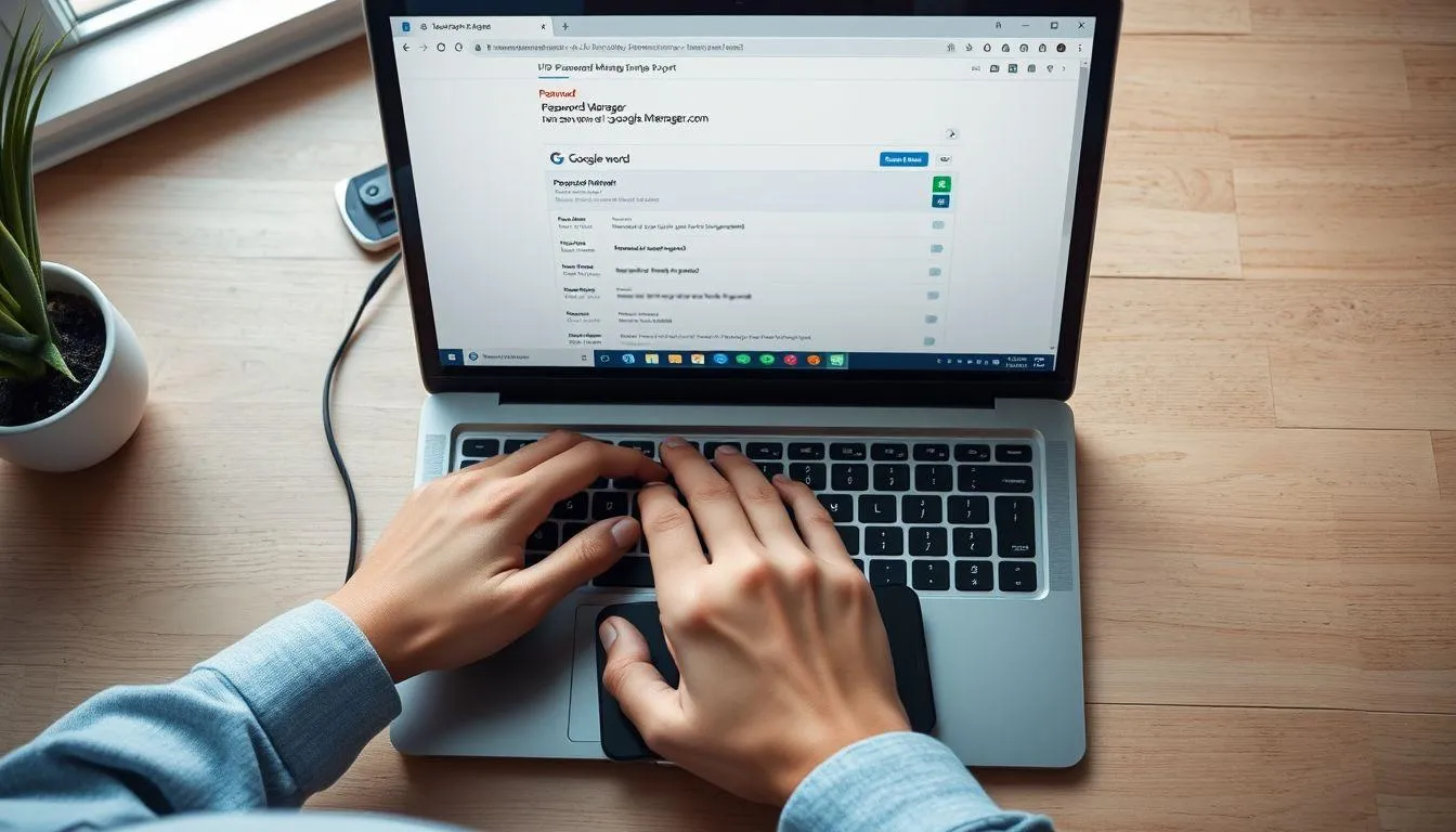2. Cara Melihat Sandi Email lewat Google Password Manager (c) Ilustrasi AI